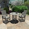 Highwood Usa Lehigh 3pc Round Counter Height Outdoor Patio Furniture Dining Set AD-CNL36-CGE - alternate 3